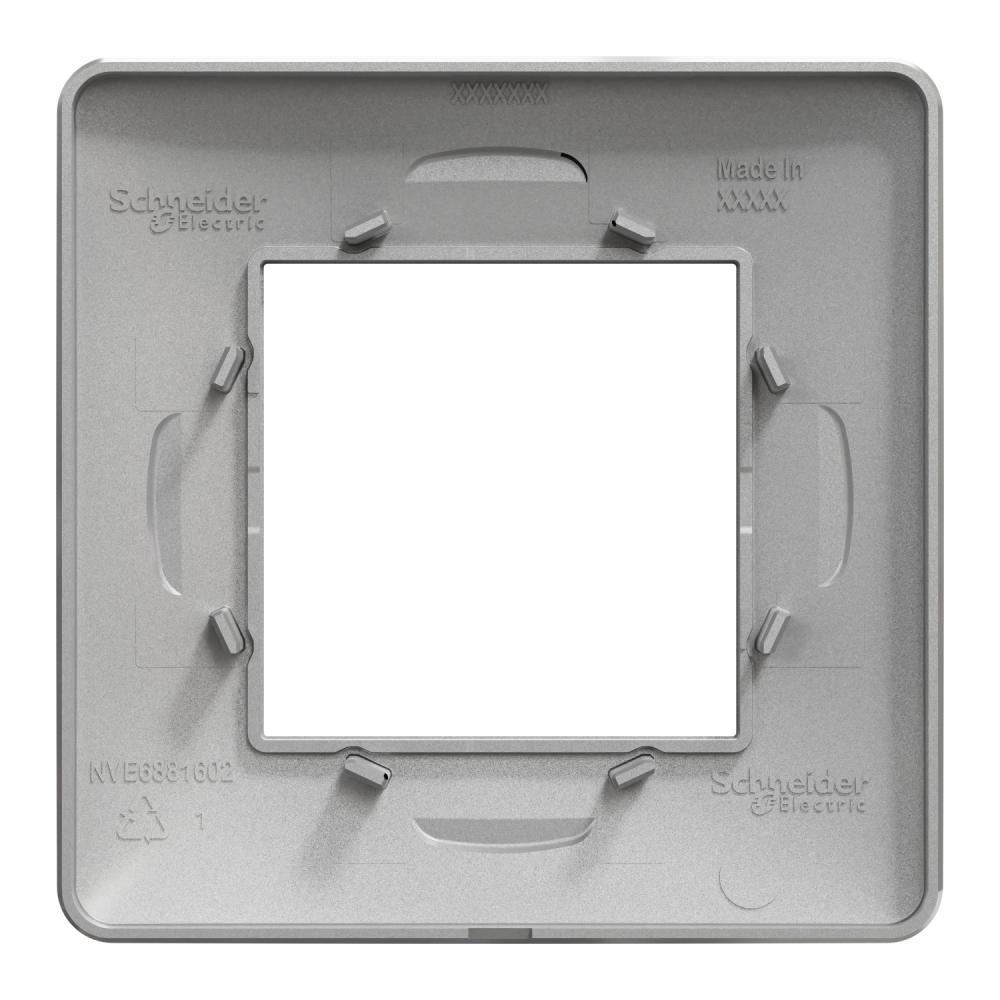 Cover Frame, Unica Studio, 1 Gang, Aluminium