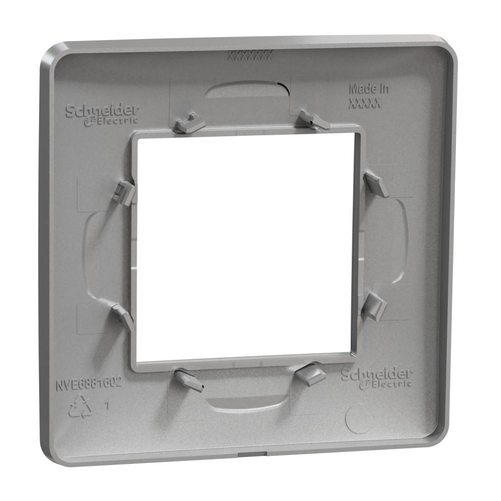 Cover Frame, Unica Studio, 1 Gang, Aluminium