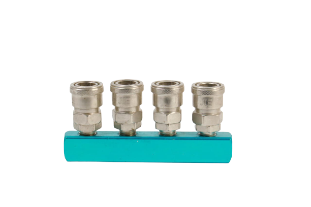 Hardwell Pneumatic Fitting Male - 4 Outlets