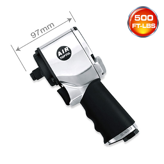 1/2" DR. Super Duty Air Impact Wrench (Max. Torque 500 Ft-Lb)