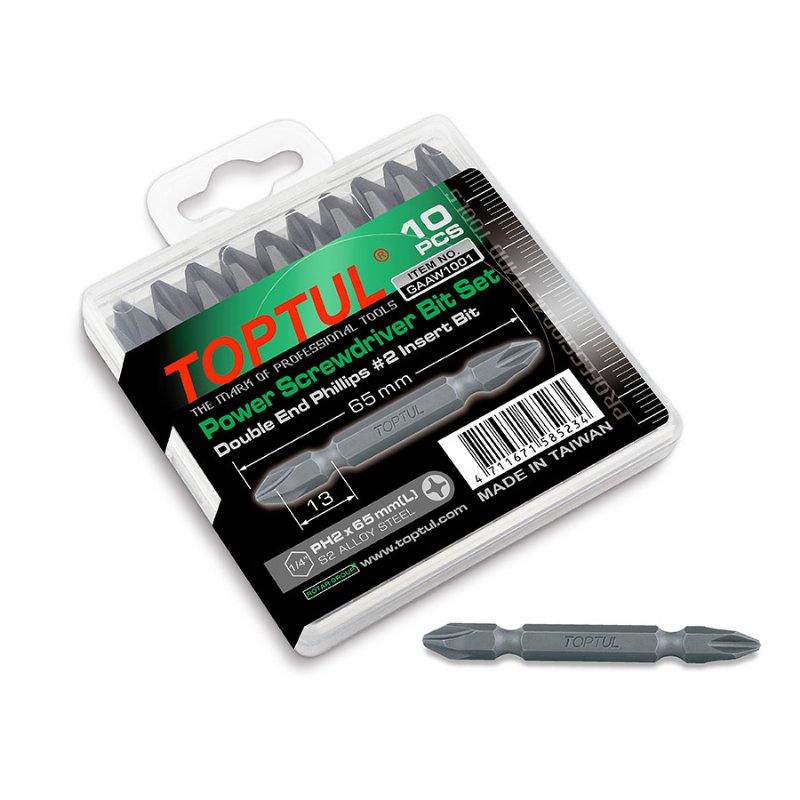 طقم سنون اتجاهين صليبه 10قطع PH2