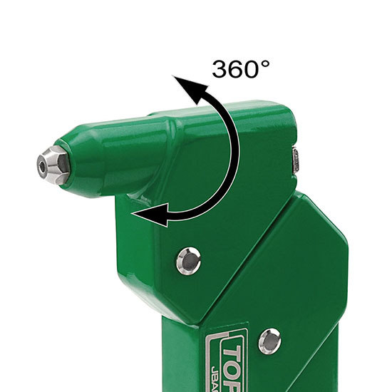 360° Swivel Head Hand Riveter