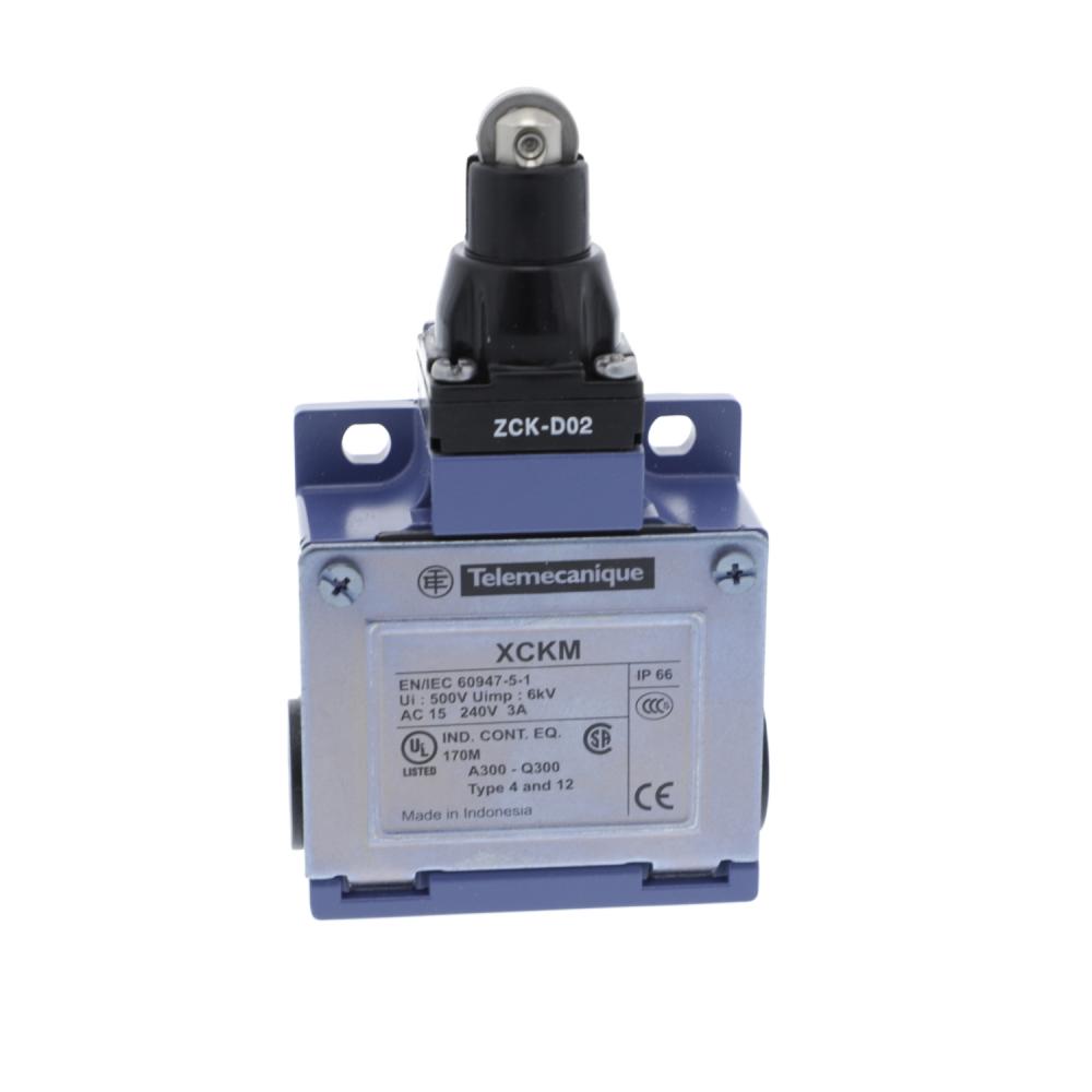 Limit Switch XCKM - Steel Roller Plunger - 1NC+1NO - Snap Action - Pg11