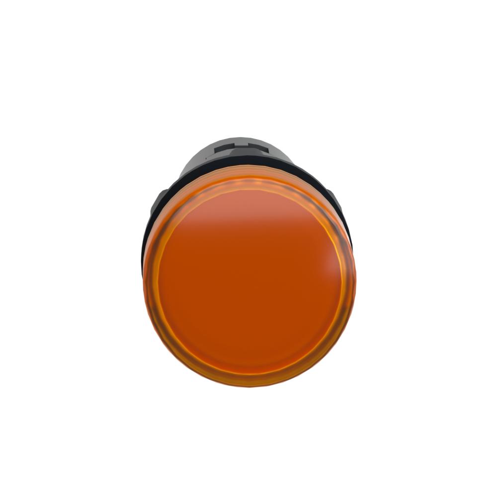 Round Pilot Light Ø 22 - Orange - Integral LED - 220 V AC- Screw Clamp Terminals