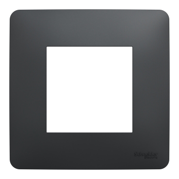 Cover Frame, Unica Studio, 1 Gang, Anthracite