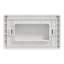 IP55 4 modules Unica Studio frame white