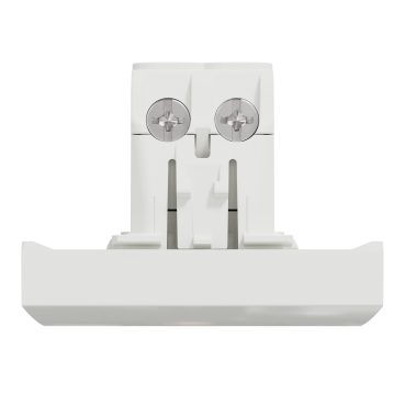 10AX one way switch screw 2 mod - white