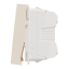 10AX one way switch screw 2 mod - Beige