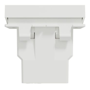32A double pole one way with lamp - white