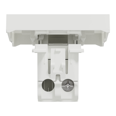 Schneider electric two-way switch 16A screws 2modules - white