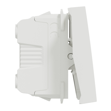 Schneider electric two-way switch 16A screws 2modules - white