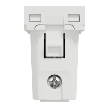 Euroamerican Socket outlet 1m shuttered - white