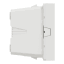Euroamerican Socket outlet 1m shuttered - white