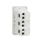 Schneider Electric Italian socket outlet 16A 2P+E - white