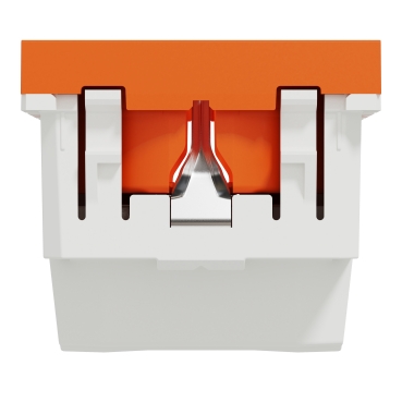 بريزة مجوفة 16 أمبير- برتقالي