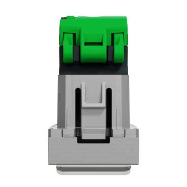 RJ45 SINGLE CAT6 STP OUTLET 1MOD - Aluminium