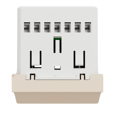 Electronic doorbell 2modules - Beige