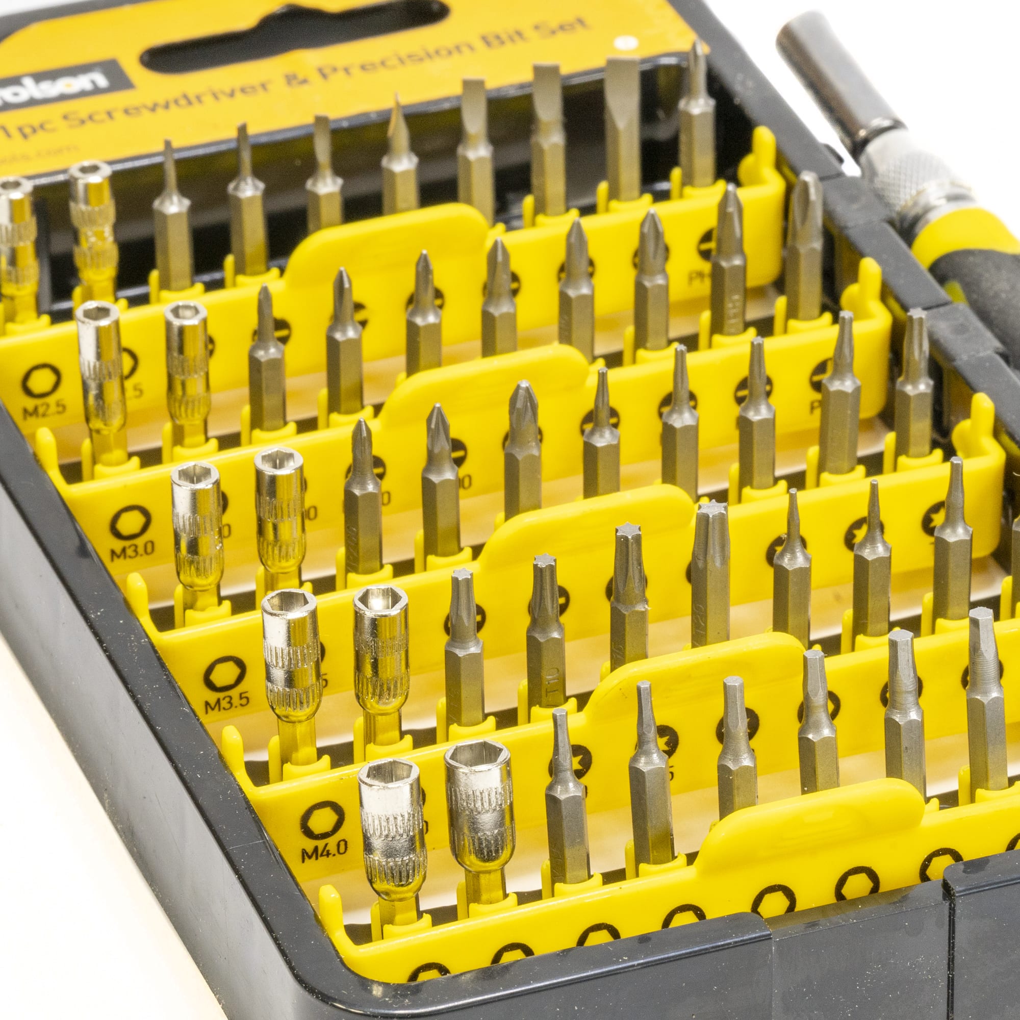 Screwdriver & Precision Bit Set 51pcs
