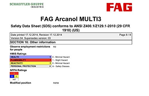 FAG MULTI3-1KG-E25B Arcanol Grease
