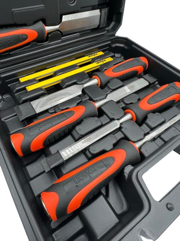 10pc CrV Chisel & Honing Guide