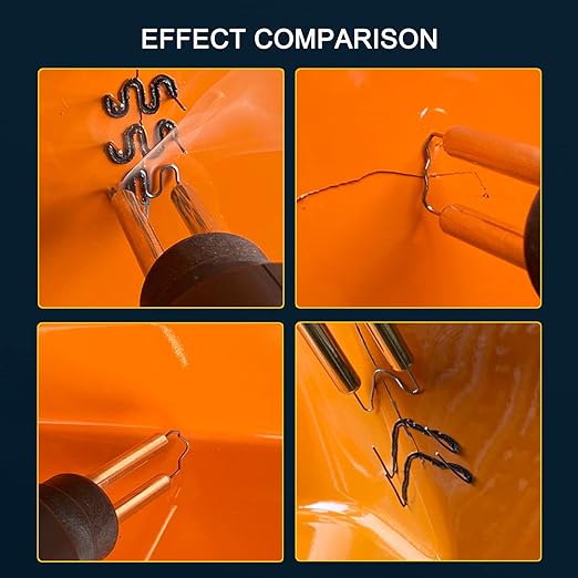 Plastic Welding Machine Car Bumper Repair Kit With Plier 4 Types Of Staples For Flat Corner/Exterior Corner/Interior Corner/Wave