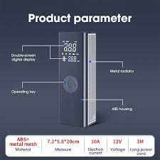 7800 mAh PSI 150 كمبروسر هواء محمول ديجيتال12 فولت