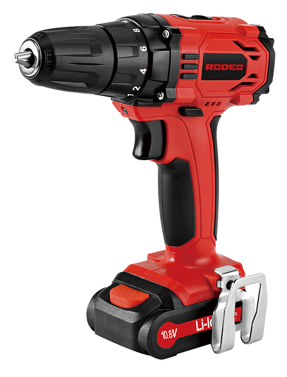 Cordless Drill 12V 1.5Ah 2 batteries and charger RODEO
