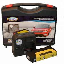 Car Battery Power Bank Jump Starter Car With Air Compressor