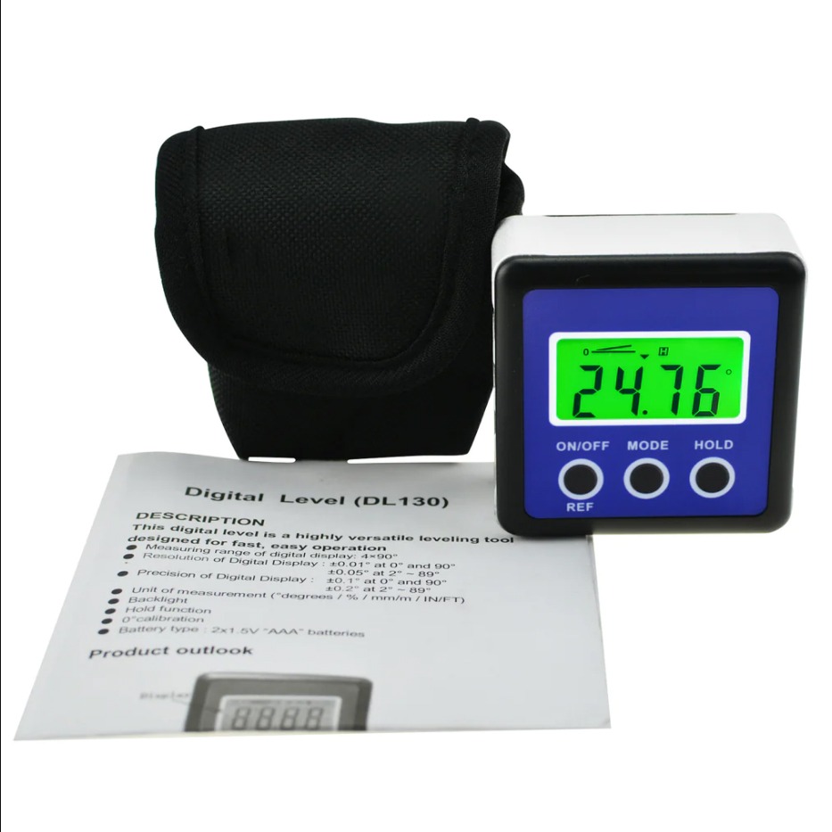 Digital Angle Gauge Protractor Inclinometer Bevel Box
