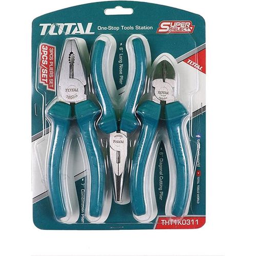 TOTAL 3PCS PLIERS SET (THT1K0311)