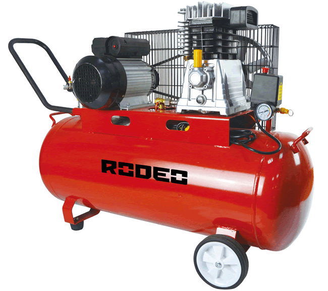 Air Compressor 3 Hp 100 L 8 bar RODEO