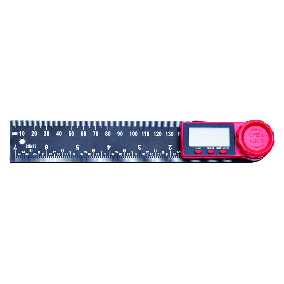 200mm (8") Digital angle finder with ruler