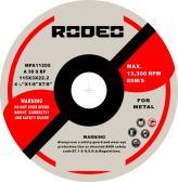 Abrasive DiscT42 125*3.2*22.2mm _ RODEO