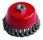 Cup Twist Wire Brush With Nut 100mm M14*2 _ RODEO