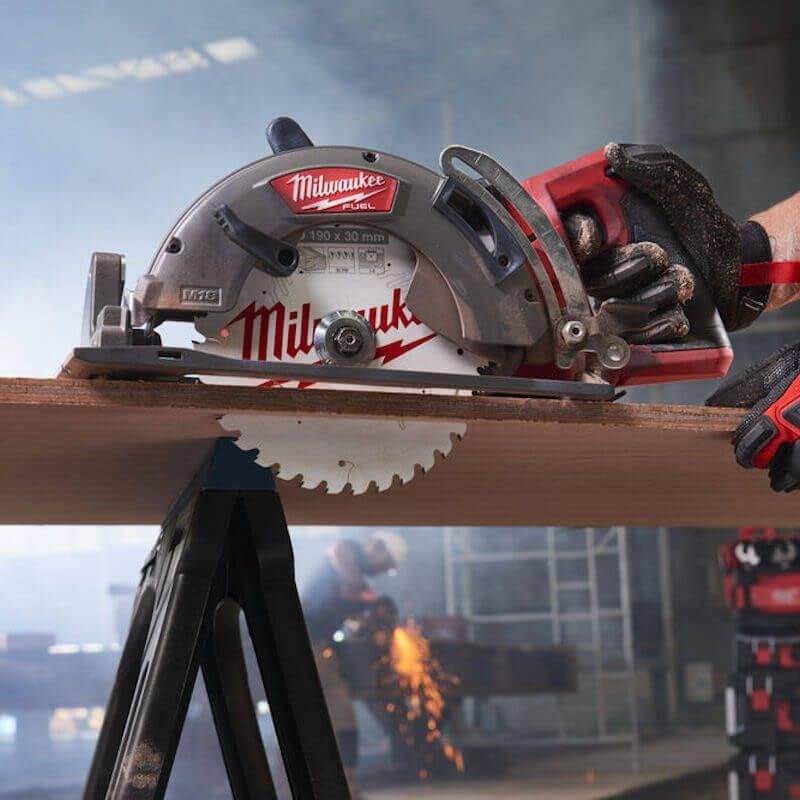 MILWAUKEE 190MM X 30MM X 36T CIRCULAR SAW BLADE WITH ANTI-FRICTION COATING