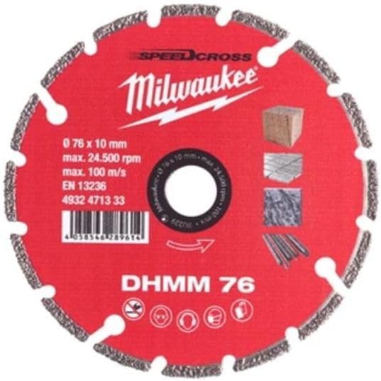 Milwaukee Diamond Multi Material Blade 76mm