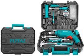 Total Drill 680w And Tools Set 115 Pcs