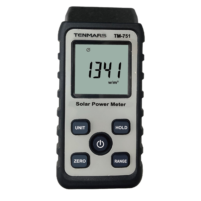 Tenmars Solar Power Meter 2000W/m², 634 BUT/(ft²*h)