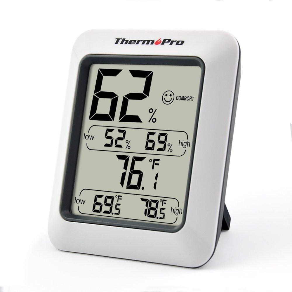 Digital Hygrometer Indoor Thermometer Room Thermometer And Humidity Gauge With Temperature Humidity Monitor