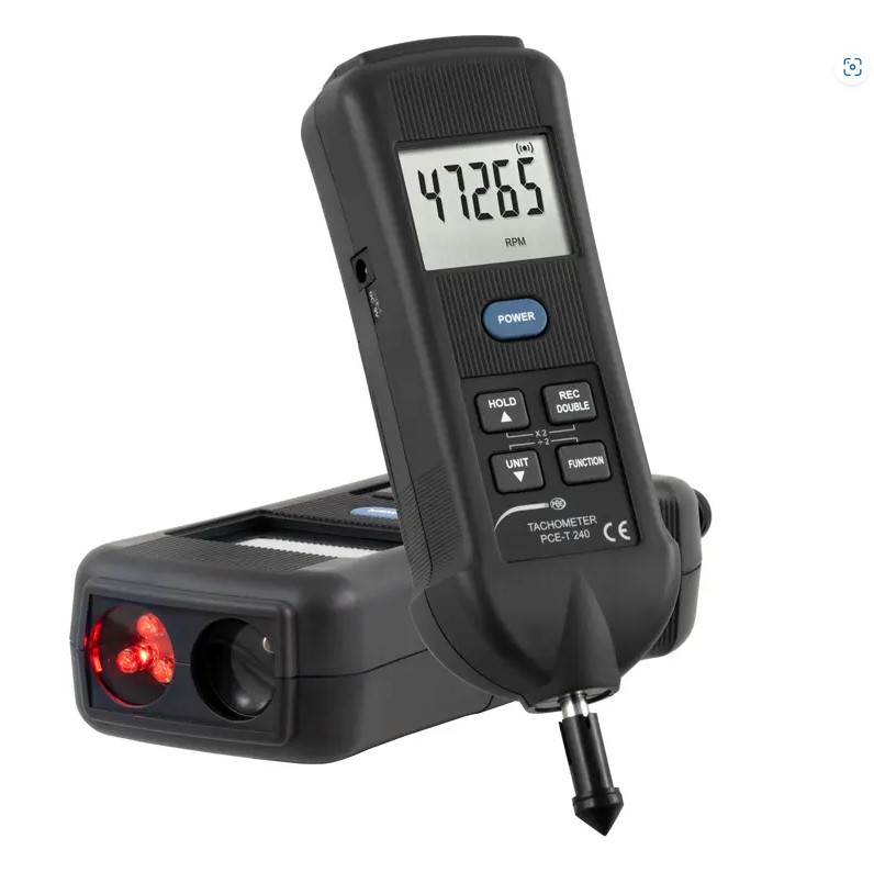 PCE Tachometer&Thermometer, Contact&Non-Contact,