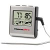 Thermopro Large LCD Digital Thermometer Clock Timer With Stainless Steel Probe