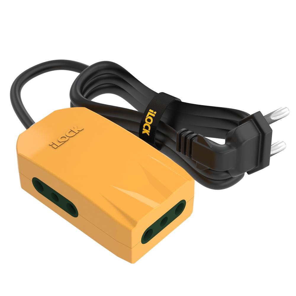 ILOCK Mini Power Strip – 3 Outlets (1.5 M)