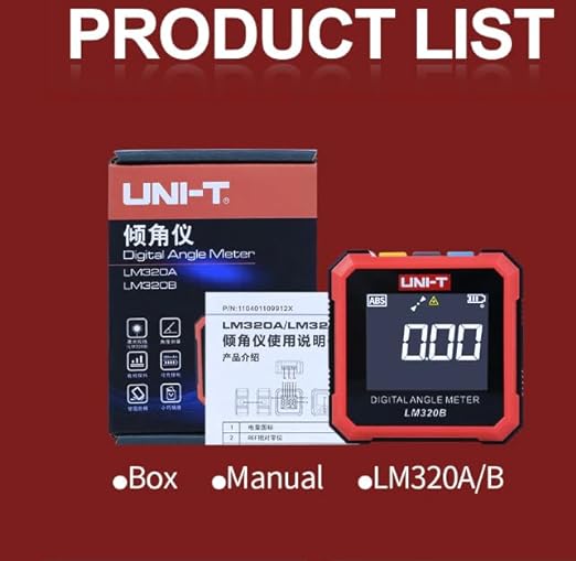 UNI-T Digital Angle Meter LM320B