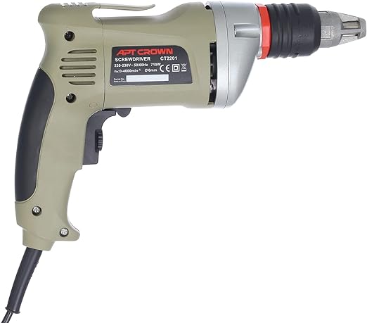 CROWN Ct2201 Electronic Screwdriver, 6 Mm – 710 W