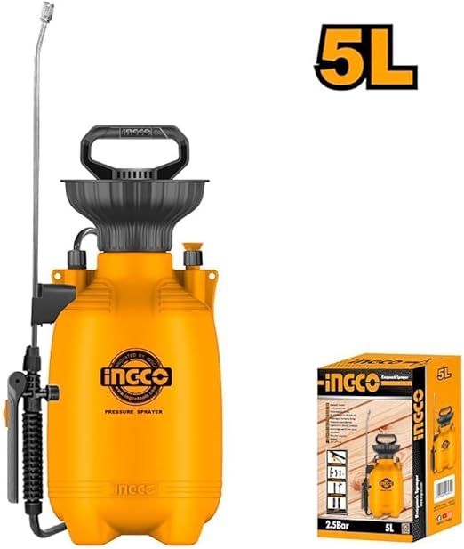 InGCO HSPP30502 Garden Pressure Sprayer 5 Liters