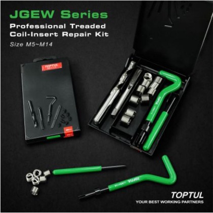 طقم اصلاح سن 14 قطعه 12 مم * 1.75  توب تول