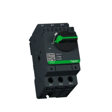 Motor Circuit Breaker, TeSys GV2, 3P, 14 A, Magnetic, Rotary Handle, Screw Clamp Terminals