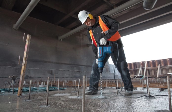 Rotary Hammer With SDS Max 1500w Bosch
