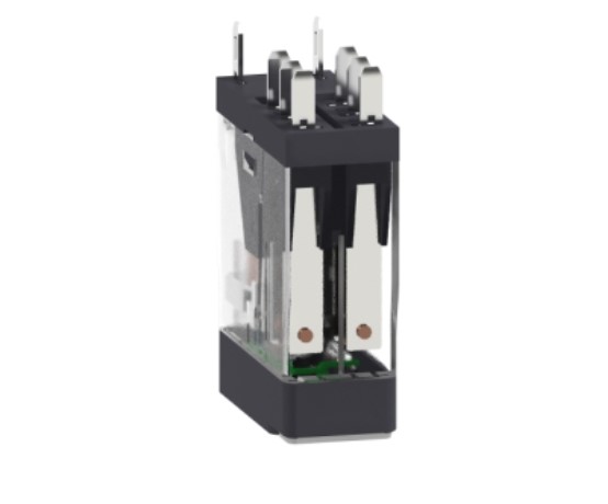 Interface Plug-in Relay, 5 A, 2 CO, Lockable Test Button, LED, 24 V DC