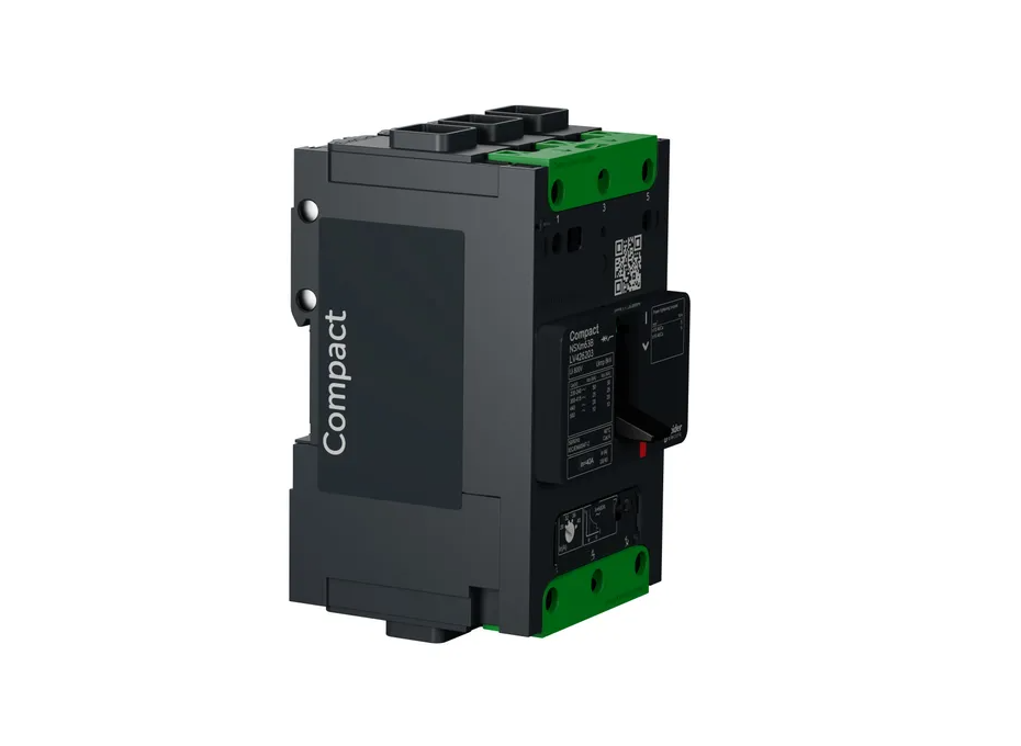 circuit breaker ComPact NSXm B (25 kA at 415 VAC), 3P 3d, 40 A rating TMD trip unit, EverLink connectors